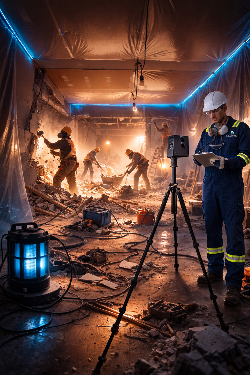 Démolition intérieure contrôlée